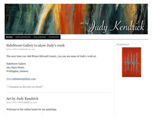 Tablet Screenshot of judykendrick.agencyzed.com